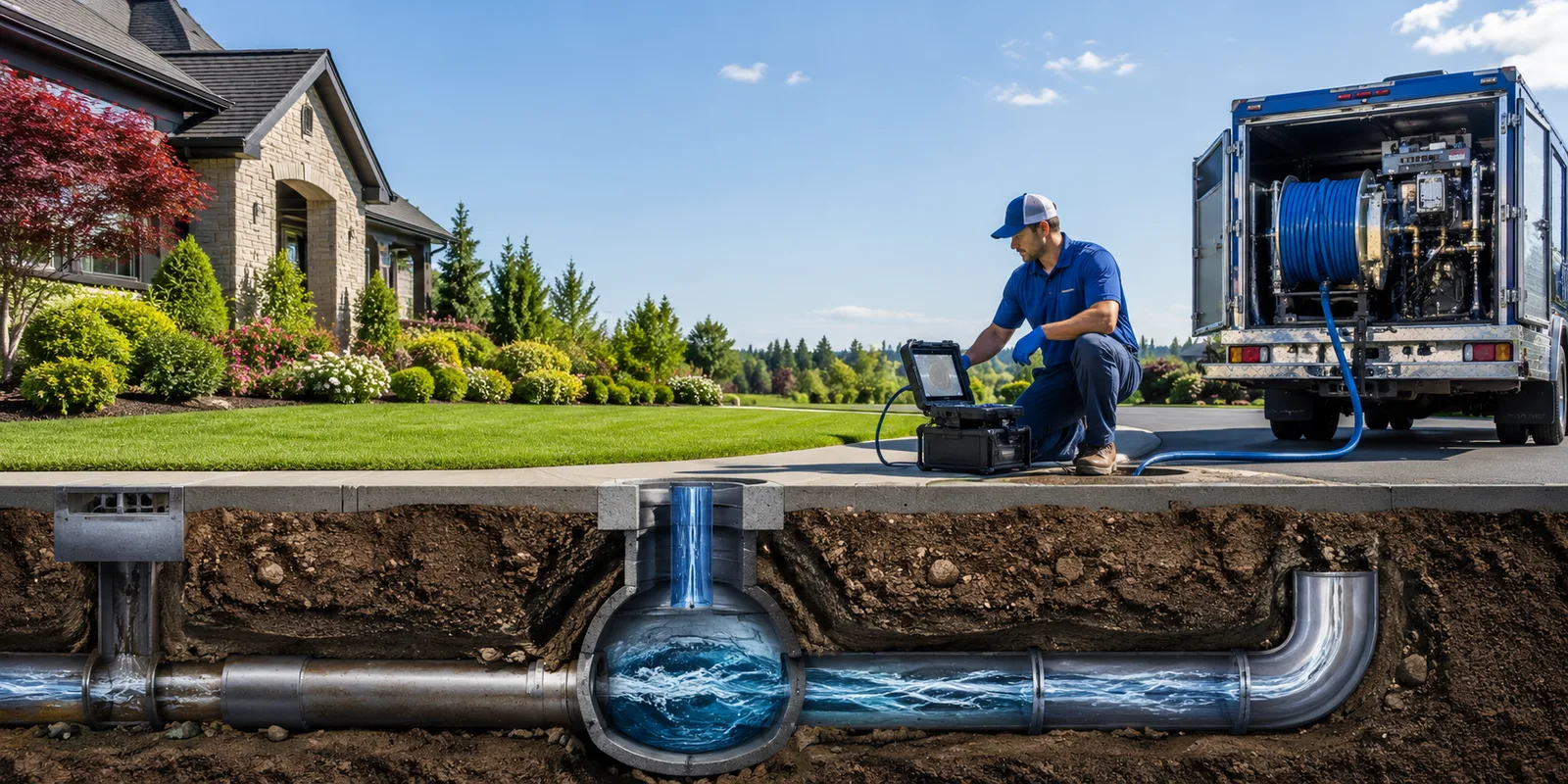 Drainage restoration information for New Blaine, AR